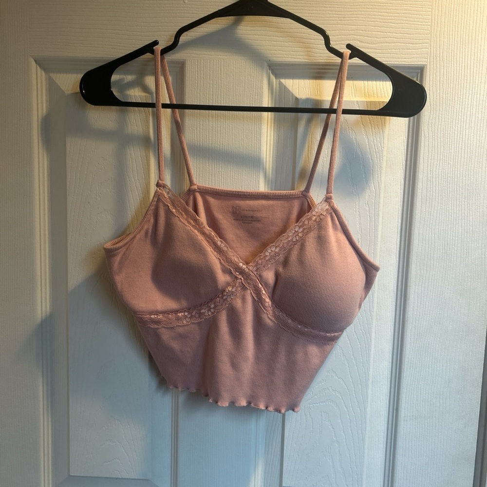 Lace Pink Cami